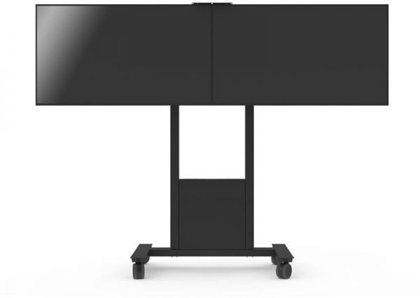 Univerzálny vozík s držiakom pre dve obrazovky