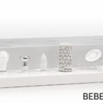 Plastovy POS stojan BEBE media